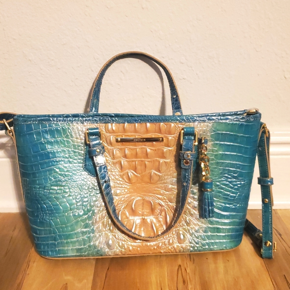 Brahmin Asher Ocean Ombre Satchel